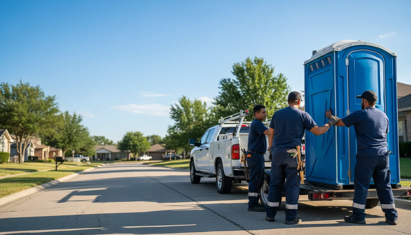Portable Toilet Rental in Lake Odessa, MI near me